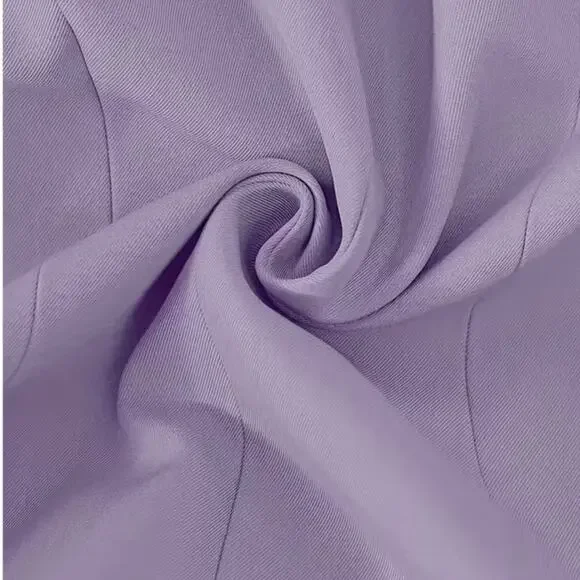 NWT ~ Women's 2 Piece Violet Purple Lined Business Pant Suit & Belt ~ Size XL - Picture 5 of 5